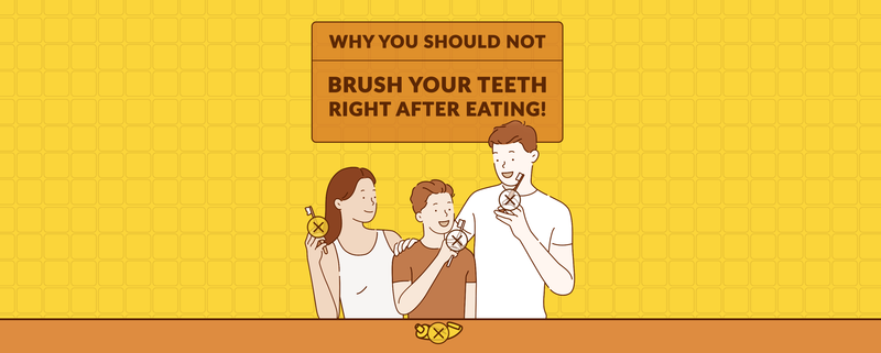 Why you SHOULD NOT brush your teeth RIGHT after eating 🪥