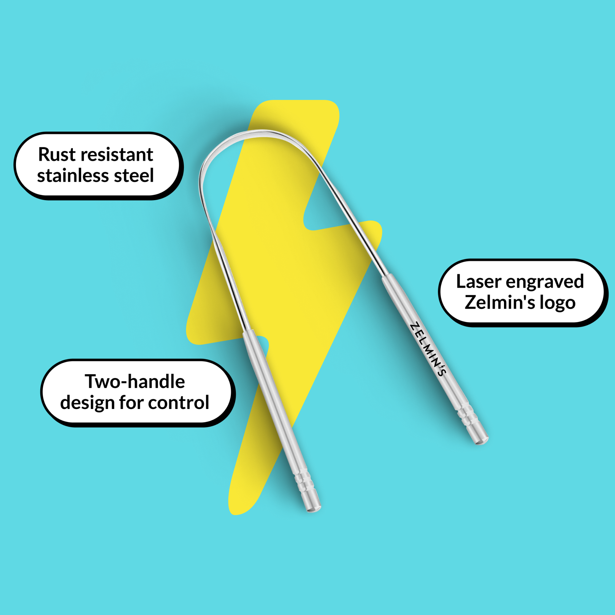 Zelmin's Tongue Scraper