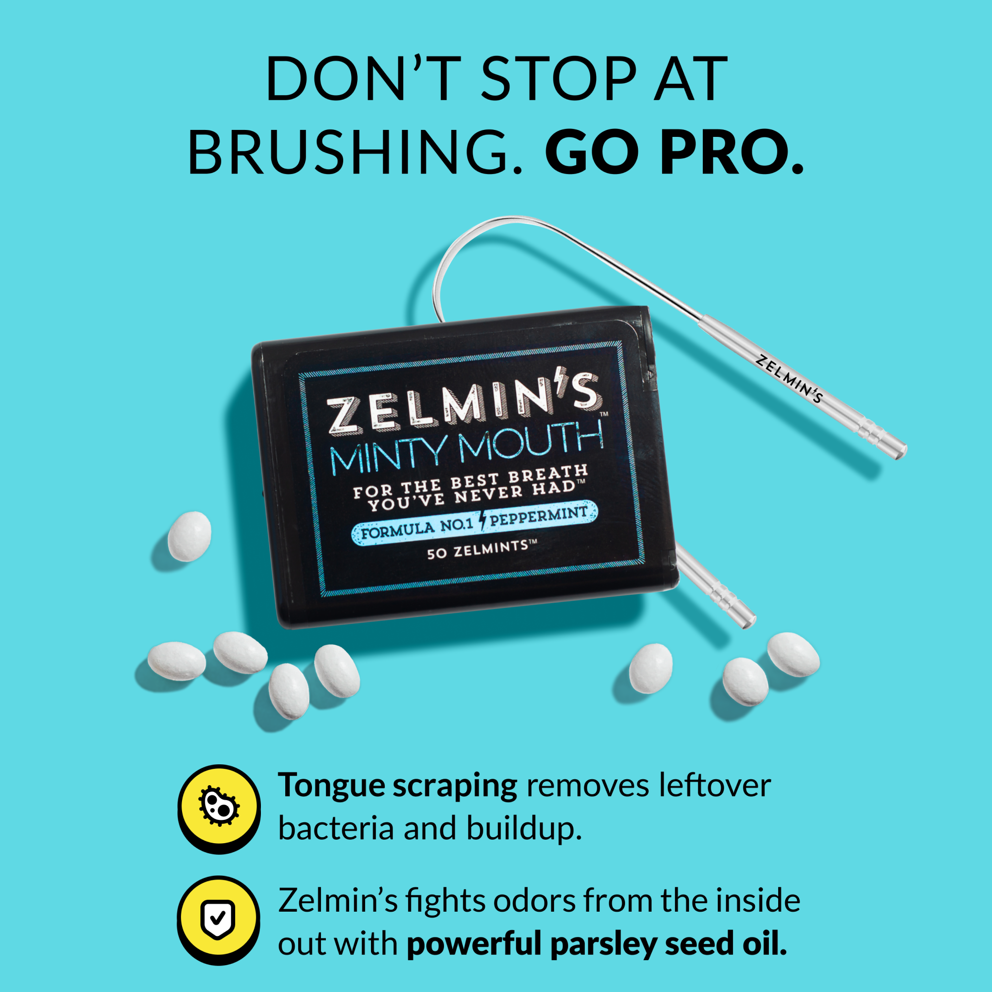 Zelmin's Tongue Scraper
